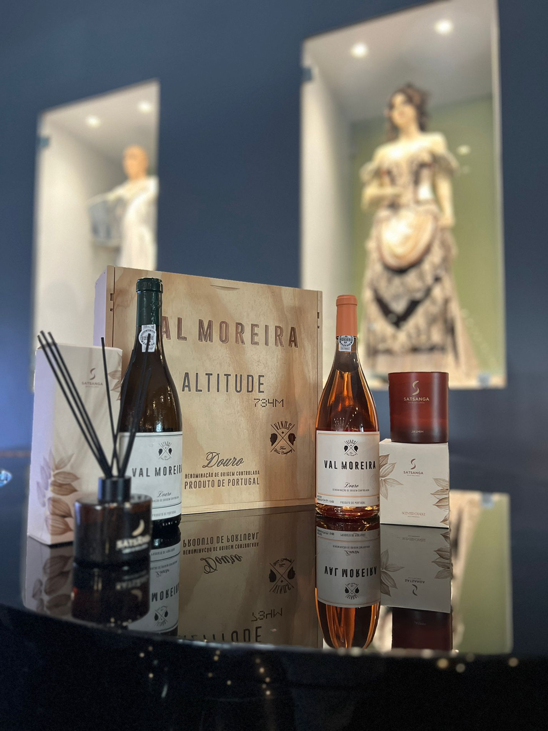 Cabazes de vinho para oferecer
